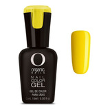 Color Gel Esmalte Uñas By Organic Nails Color Canary #131