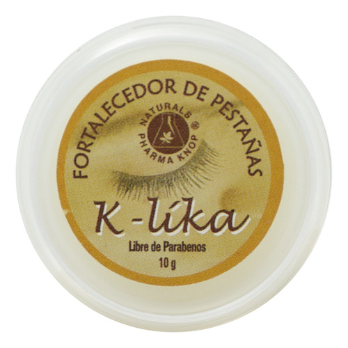 Crema Fortalecedora De Pestañas Sin Parabenos K-lika 10 G