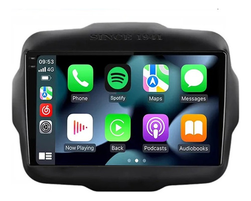 Multimedia Jeep Renegade 2015/2023 Android Auto Carplay 2/32