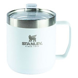 Mug Termica Stanley Camp 8115 Polar 354ml - Branco - Unissex