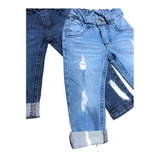 Pantalón Jean Roturas Bebe