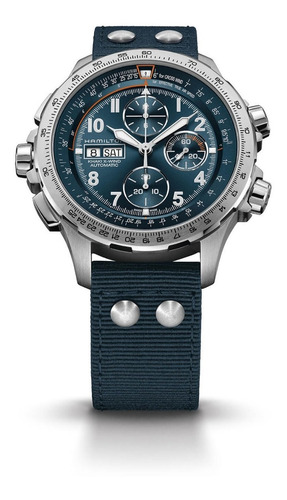 Reloj Hamilton H77906940 X-wind Chrono Automatic Ag. Oficial