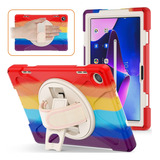 Funda De Roja Colorida Para Tableta Lenovo Tab M10 (3rd Gen)