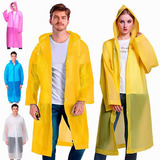 Capa Impermeable Portátil Para Lluvia Tipo Gabardina