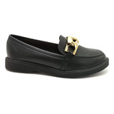 Sapato Feminino Moleca Mocassim Loafer Conforto 5666110