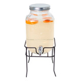 Dispenser Vidrio Canilla Sop 4lts Jugos Bebidas Sheshu Home