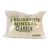 Absorbente Granulado Industrial 5 Kg  Derrame Aceite Liquido