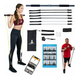 -pilates Bar Home Gym Equipo De Entrenamiento Bandas De...