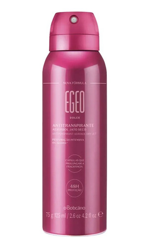 Desodorante Antitranspirante Aerosol Egeo Dolce 75g