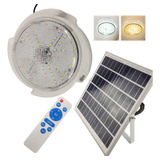 Luminaria Solar Sobrepor 300w Iluminaçao 3 Cores Controle