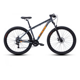 Mountain Bike Tsw Mountain Bike Ride 2021 Aro 29 L-19  21v Freios De Disco Mecânico Câmbios Shimano Cor Cinza/laranja