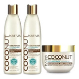 Kativa Coconut Kit 1/3 250ml C/u