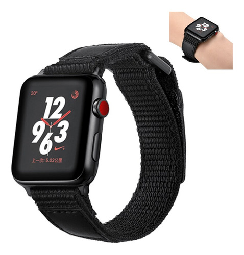 Correa De Nailon Para Apple Watch Banda Deportiva De 44mm