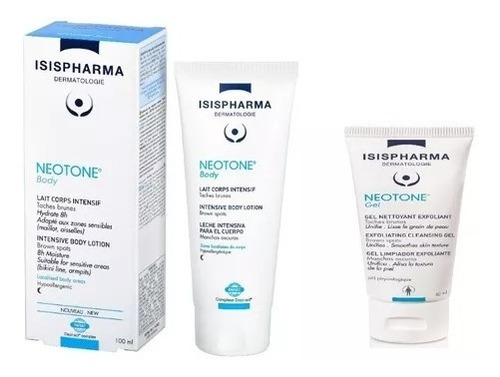 Pack Isispharma Neotone Body Despigmentante + Gel Limpiador 