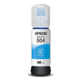 Tinta Epson 504 Cian