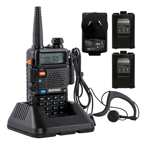 Handy Baofeng Uv5r Bi Banda 136-147 Mhz Uhf Vhf Caza Airsoft