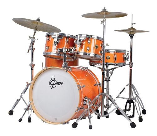 Bateria Gretsch Catalina Maple 5 Cuerpos Bombo 22 Cm1-e825-a