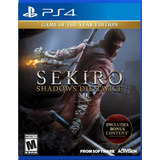 Sekiro Shadows Die Twice Goty Ps4 Fisico Soy Gamer