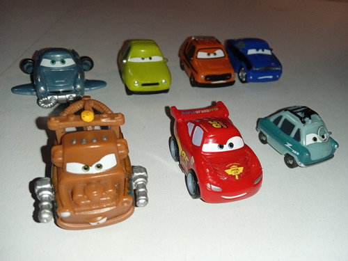 Disney Pixar Cars Micro Drifters. No Micromachines. 7 Piezas