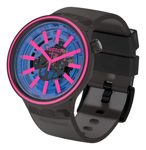 Reloj Swatch Neon Blue Taste Unisex Big Bold