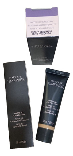  Base Matte Liquida Time Wyse 3d Mary K A Y Maquiagem Facial