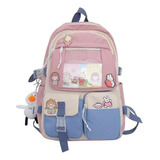 Mochilas Para Mujer Juveniles Mochilas Aesthetic Kawaii A .