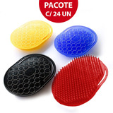 Pente De Bolso Escova Para Barba Masculina Safira Pct 24un