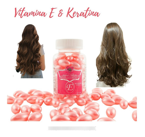 Vitamina E Y Keratina Restauradora Capilar Cabello Sano