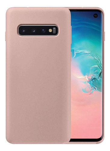 Carcasa De Silicona Suave Para Samsung S10 Plus