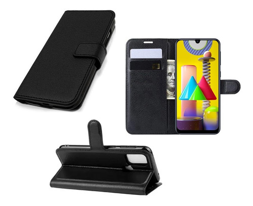 Capa Capinha Carteira P/ Samsung Galaxy M31 M21s Case Couro