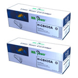 2 Toner Cb435a 35a Ink-power P1005 P1006 