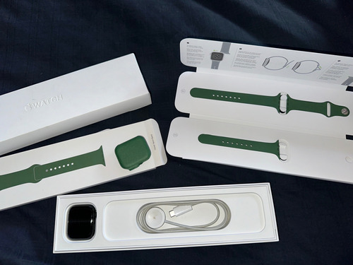 Apple Watch Series 7 Gps, 45mmcaja De Aluminio Color Verde
