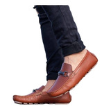 Mocasín Calzado Casual En Cuero Para Hombre 38/43