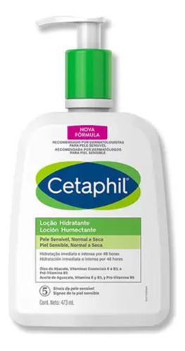 Cetaphil Loção Hidratante Pele Normal A Seca - 473ml