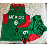 Uniforme Juan Toscano Selección Mexicana Fiba Repechaje 2020