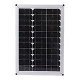 Panel Solar 100w 18v Silicio Monocristalino 15,7 Pulgadas De