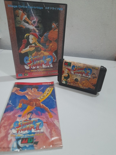 Super Street Fighter 2 Original Sega Megadrive Japon