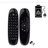 Controle Mini Teclado Air Mouse Sem Fio Android Para Tvs