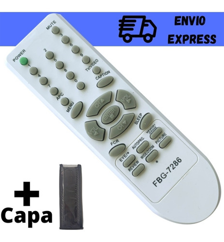 Controle Remoto Compativel Tv LG Tubo + Capa Case