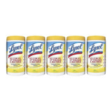 5 Pack Lysol Toallas Desinfectantes 400 Piezas Elimina 99.9%