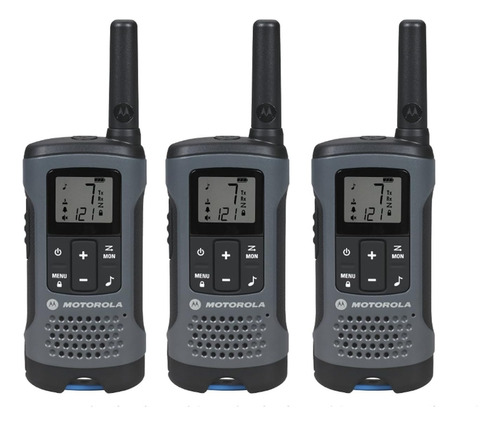 Radios Motorola Talkabout Paquete De 10pz T200tp Gris 32 Km