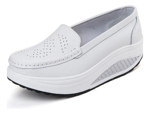 Zapatos Comodo Moderno Plataforma Enfermera Chef Restaurante | Meses sin interés