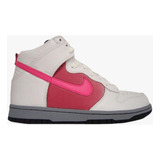 Nike Wmns Dunk High 'white Pink Clay'