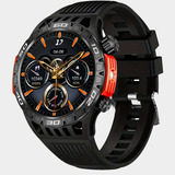 Smartwatch Doble Led Sos Correa Metal Silicona 1.46  Hd