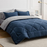 New Bedsure Juego De Cama Azul Marino Queen '