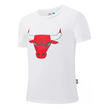 Polera Nba Chicago Bulls Color Blanco // Original