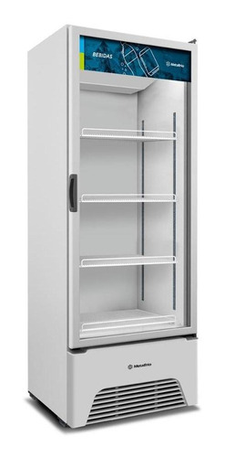 Expositor Vertical Metalfrio Vb52a Optima 577 L 1 Porta Branco 220v