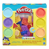 Play-doh, Letras, Set De Masa Moldeable Con Accesorios