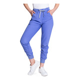 Pantalón Mujer Scorpi Jogger - Celeste - Uniformes Clínicos