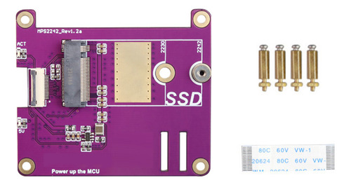 Kit De Placa De Expansión Pcie M.2 Nvme 2230 2242 Gen3 Ssd H